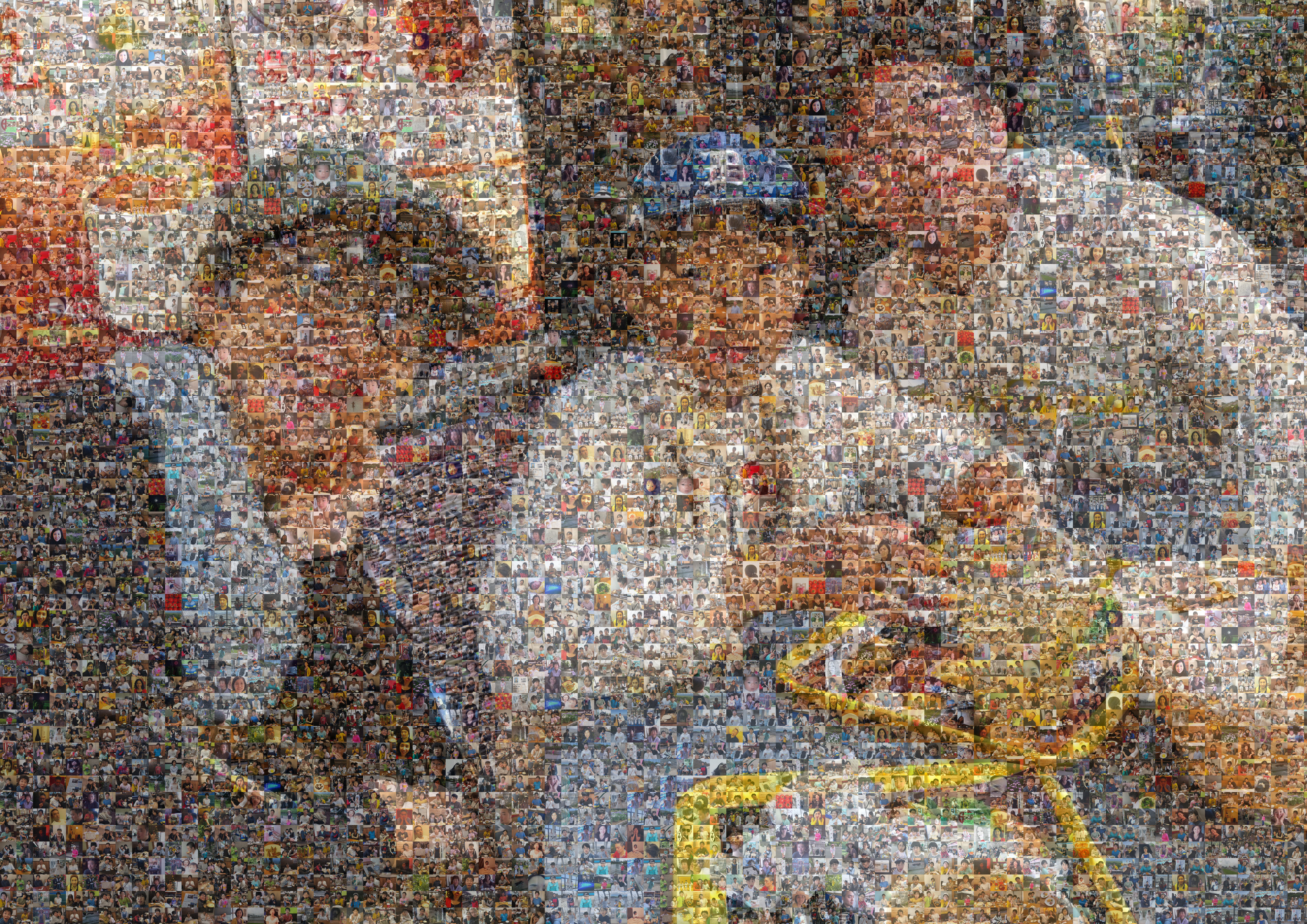 フォトモザイク — 思い出の写真でつくる、世界にひとつのモザイクアート